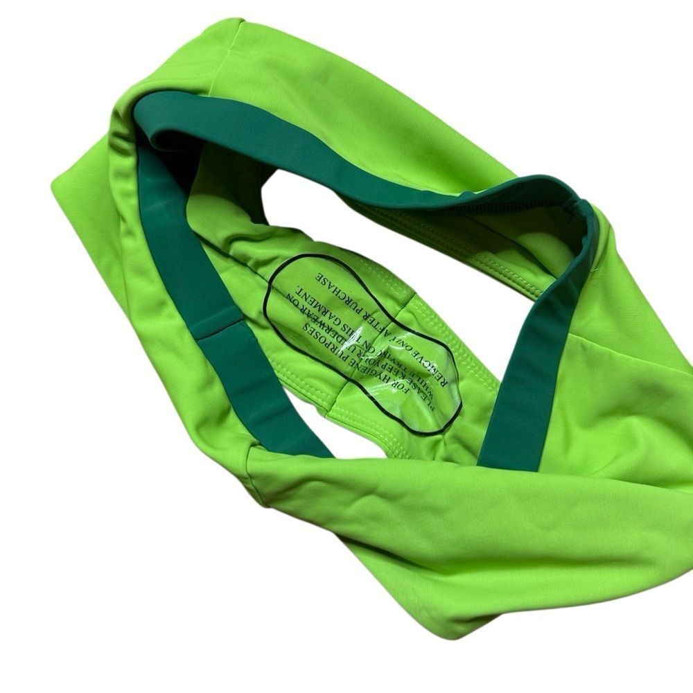 Lisa Says Gah Brooke Bikini Brief bottom Lime NEW small - Picture 6 of 7